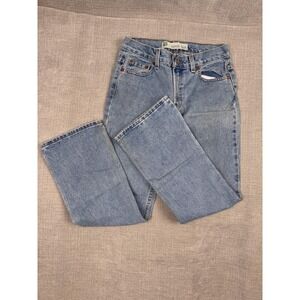 Gap Bootcut Jeans Womens 2 Ankle Blue Light Wash Mid Rise Cotton Denim 29x26